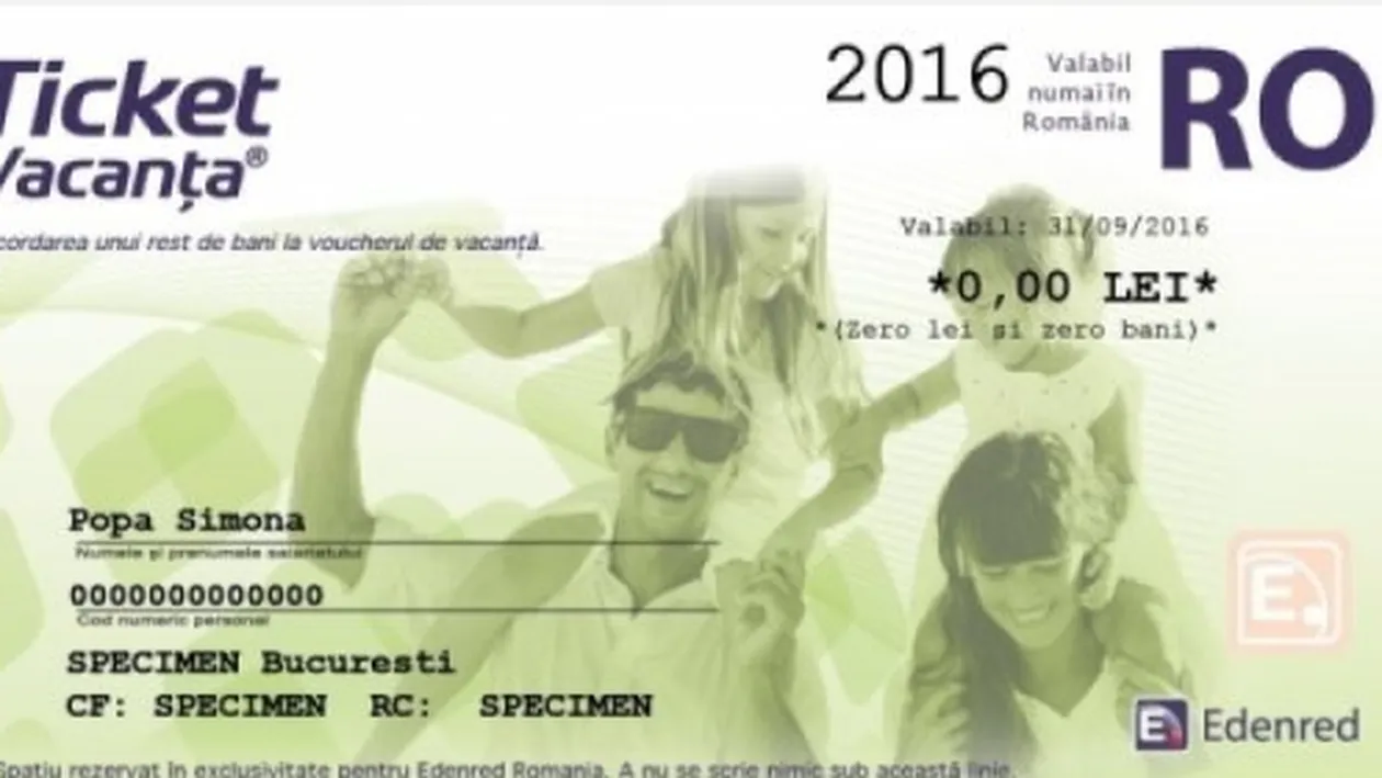 Atenție, români: NU ați folosit voucherele de vacanță? Riscați să scoateți bani din buzunar