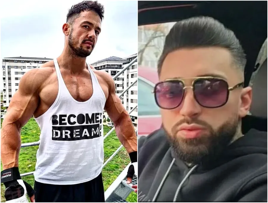 Costeluș Litrașu (foto stânga) a intervenit în conflict și l-a amenințat pe Cezar Petcu (Joe)