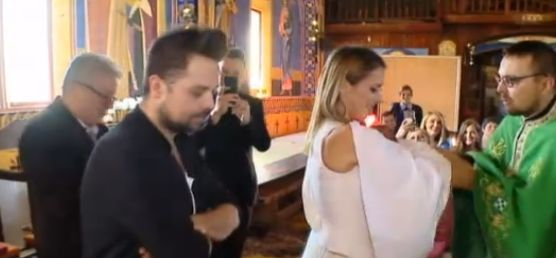 Tudor de la Fly Project şi-a botezat fetiţa! Momentul emoţionant al serii: „Noi ne vedem cam rar…”