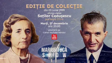 Marius Tucă Show începe marți, 27 decembrie, de la ora 20.00, pe gândul.ro