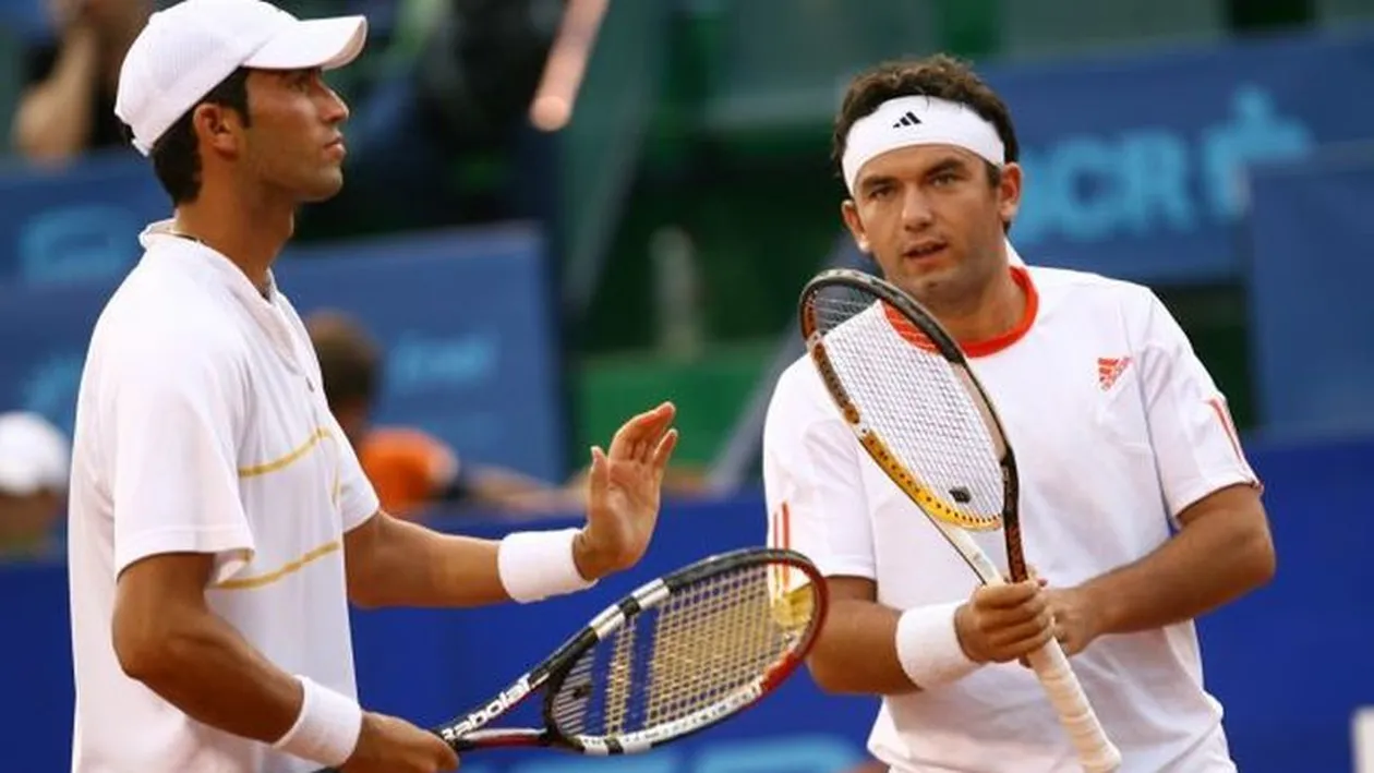 HORIA TECĂU şi FLORIN MERGEA au adus prima victorie pentru România la BRD Năstase Ţiriac Trophy