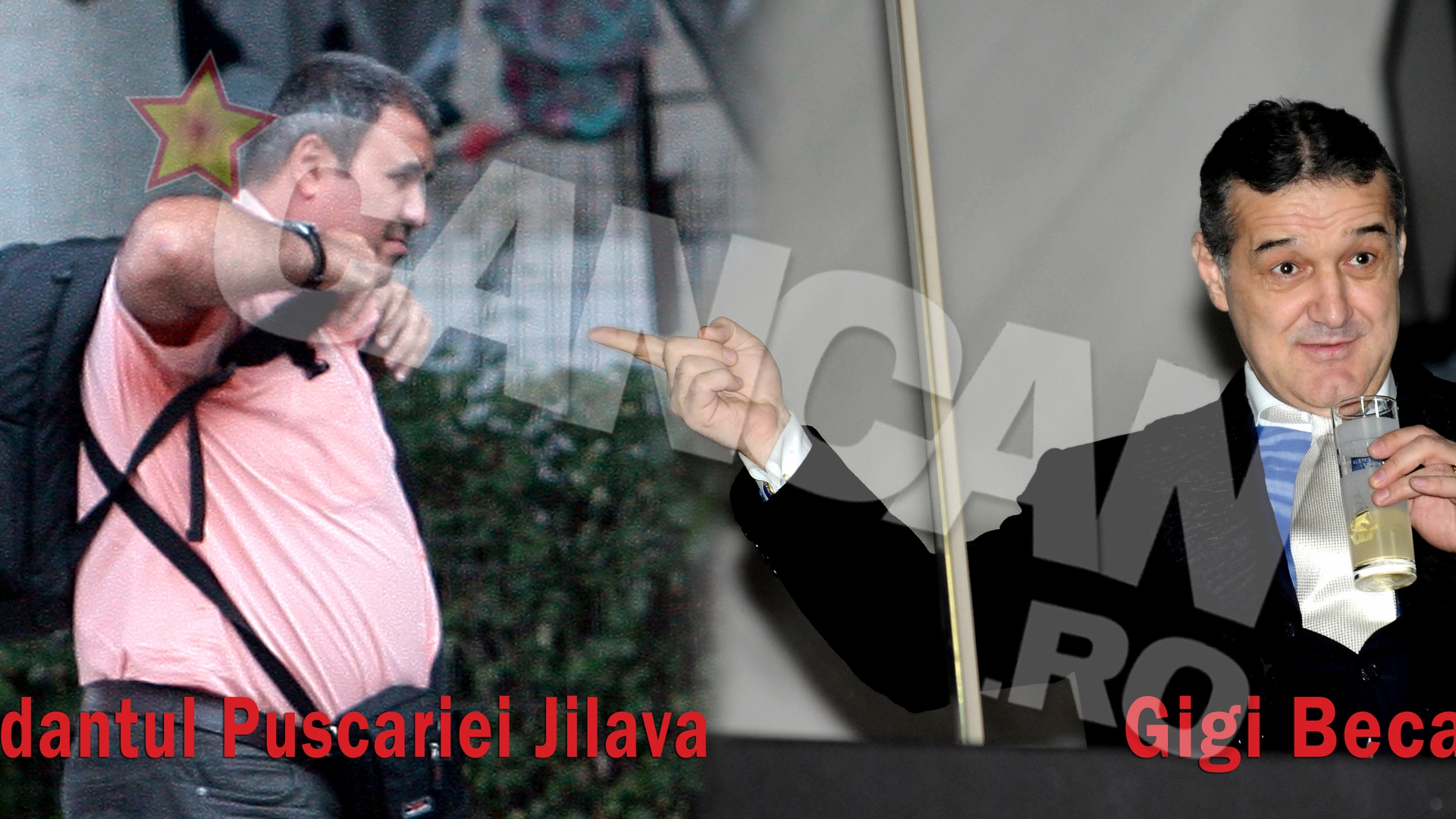 El este omul care il tine in teroare pe Gigi Becali! Are peste 100 de kilograme si cuvantul lui e lege la Jilava