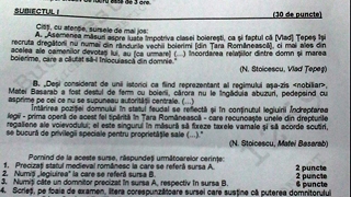 Uite care au fost subiectele la istorie si matematica la BAC 2011