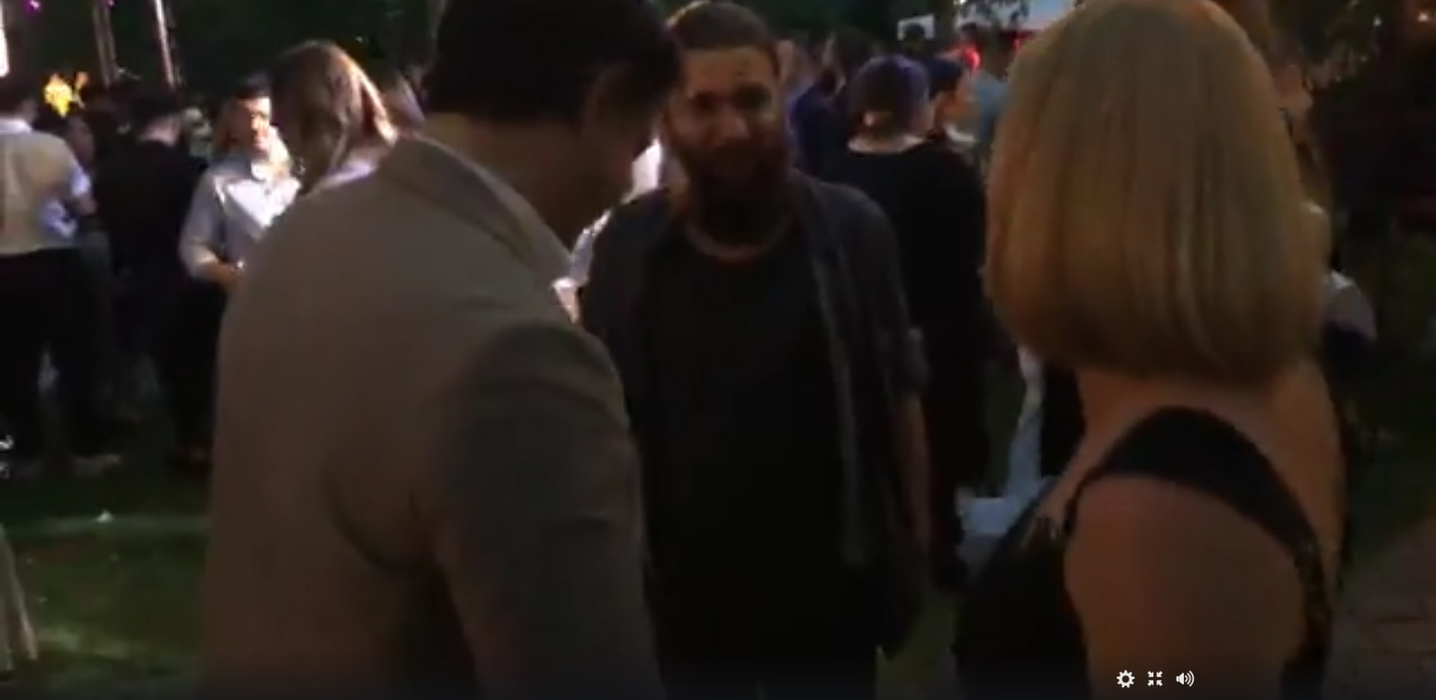 Andreea Esca şi soţul ei, Alexandre Eram