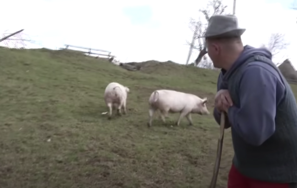 Doar 7 oameni mai stau în această localitate din România/ Sursa foto: Captură video