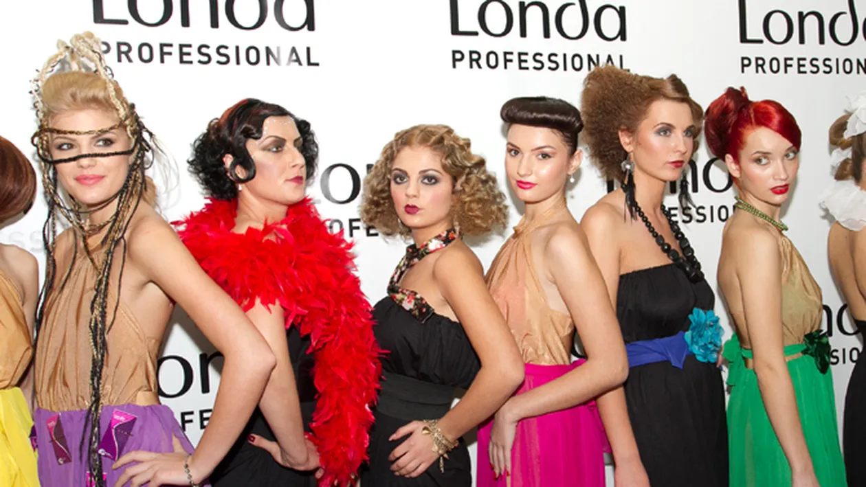 Stilistii de la Londa Professional au facut o demonstratie de talent si imaginatie la show-ul Vibrant Moments  Coafuri nonconformiste pentru evenimente speciale