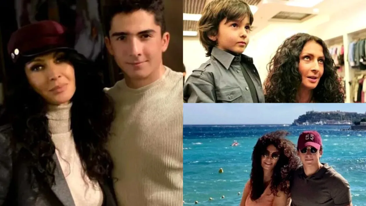 Imagine RARĂ cu fiul Mihaelei Rădulescu. Cum arată și cu ce se ocupă Ayan la 21 de ani