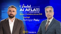 „Ai Aflat! cu Ionuț Cristache” începe miercuri, 21 octombrie, de la ora 15.00, live pe Gândul. Invitat: Petrișor Peiu
