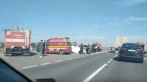 Accident cumplit la Mogoșoaia,  în această dimineață! O persoană a murit