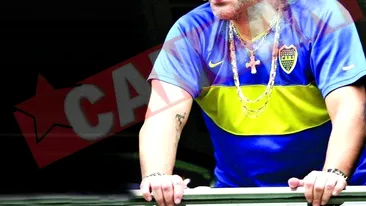 Maradona: Ma doare sufletul ca fanii lui Boca m-au huiduit