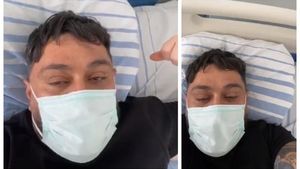 Bărbatul de etnie romă din Țăndărei s-a vindecat de coronavirus și face haz de necaz: „O dau numai pe vin roșu”