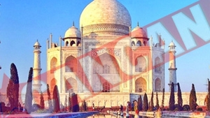 Taj Mahal se ingalbeneste din cauza poluarii
