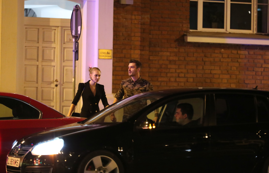 Bogdan Vlădău şi Gina au plecat la ora două dimineaţa din Loft.