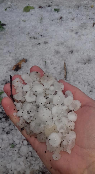 Grindina a făcut ravagii la Calafat
