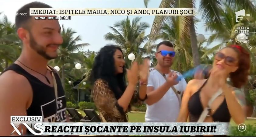 Sângele a dat în clocot la „Insula Iubirii”. Costa și ispita Nicoleta au dat frâu liber pasiunii