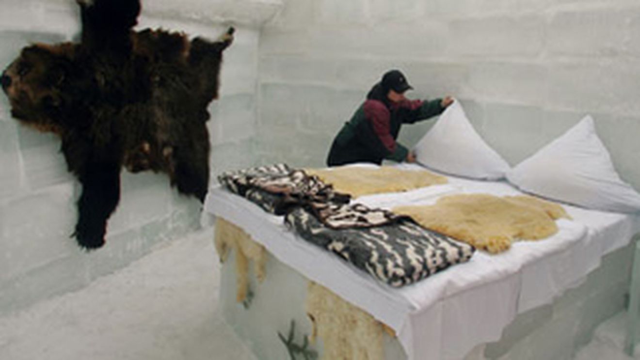 Hotelul de gheata de la Balea s-a deschis!