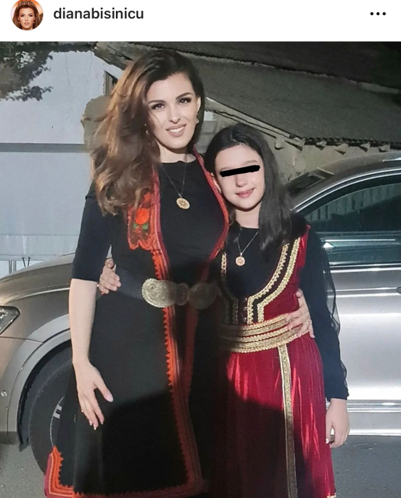 Riana, fiica artistei, este o fetiță foarte inteligentă SURSA: Instagram.com/dianabisinicu