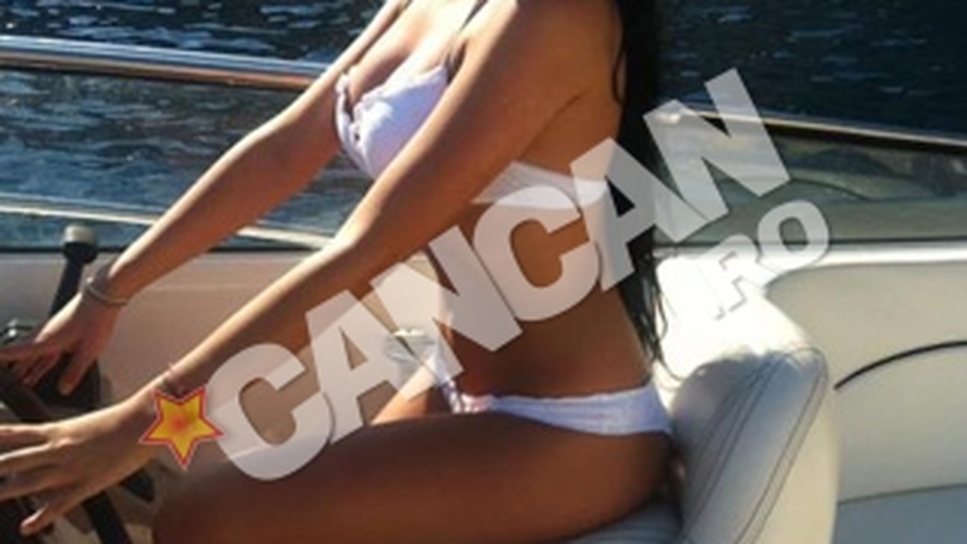 Ce bine manvreaza carma Cristina Roventa.  Fosta iubita a lui Lucian Becali a incins Marea Mediterana! Cand a iesit bruneta cu yacht-ul in larg toti milionarii francezi au ramas muti! Vezi imaginile fiebinti!