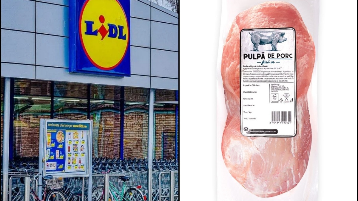 Atenție la carnea de porc din Lidl și Kaufland. De unde sunt aduse produsele care se află în rafturile supermarketurilor