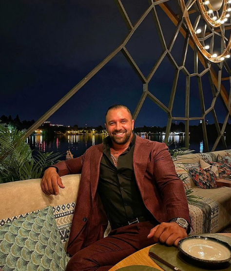 Alex Bodi a petrecut la restaurant, alături de Oana Marica