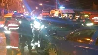 Accident îngrozitor în Capitală, soldat cu cinci victime! Patru au rămas încarcerate