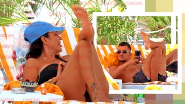 Să vezi şi să nu crezi! Andreea Tonciu n-a avut “frână” nici măcar pe plajă! Soţul a fost martor