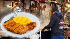 Nu este o eroare! Câți lei costă o porție de sarmale la Târgul de Crăciun din București