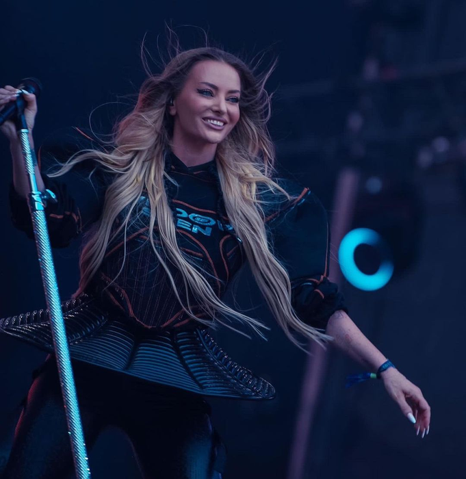 Delia, ținută de latex pe scena Untold/ Foto:Instagram