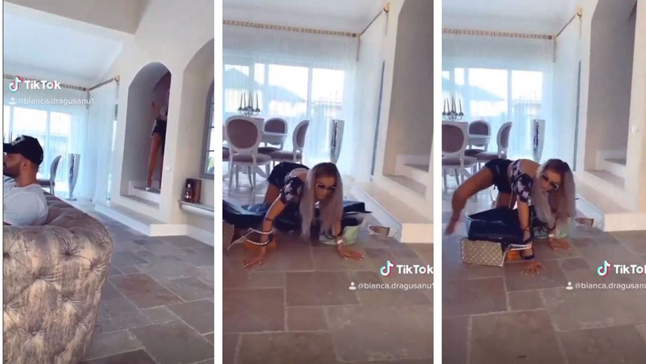 Bianca Drăgușanu, filmată în genunchi în casa lui Alex Bodi. Care este adevărul din spatele imaginilor | VIDEO