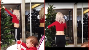 VIDEO. Pantalonii Andreei Bălan au suferit „un accident” chiar într-o zonă delicată. Ce soluție de compromis a găsit artista