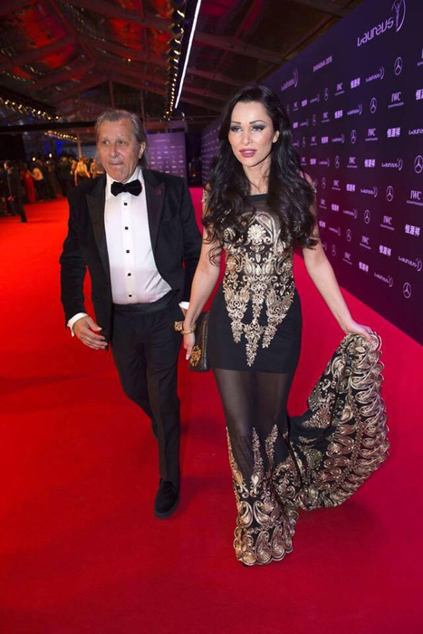 Brigitte Sfăt la Premiile Laureus 2017