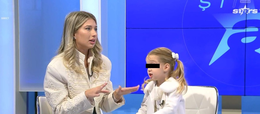 Maria Iordănescu și fiica ei, Teea/ sursa foto: captură video Antena Stars
