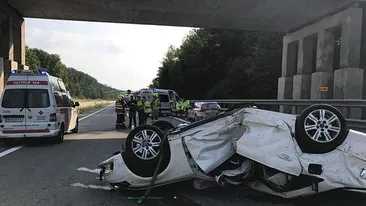 Familie de români, accident teribil în Austria. Tatăl a două fetițe a murit pe loc!