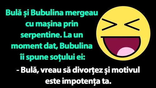 BANC | Bulă, Bubulina și divorțul în serpentine