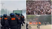 Revolte în Franța după ce poliția a împușcat un tânăr de 17 ani. Președintele Macron petrecea cu Elton John în acest timp