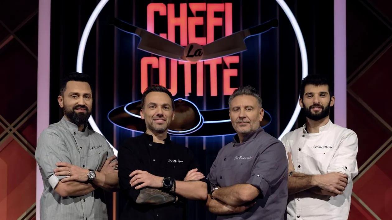 E oficial! Când va începe noul sezon Chefi la Cuțite de la Antena 1