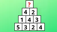 Test IQ doar pentru genii | Ce număr trebuie pus în vârful piramidei?