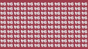 Test de perspicacitate | Depistați numărul 64 întors, în maximum 7 secunde