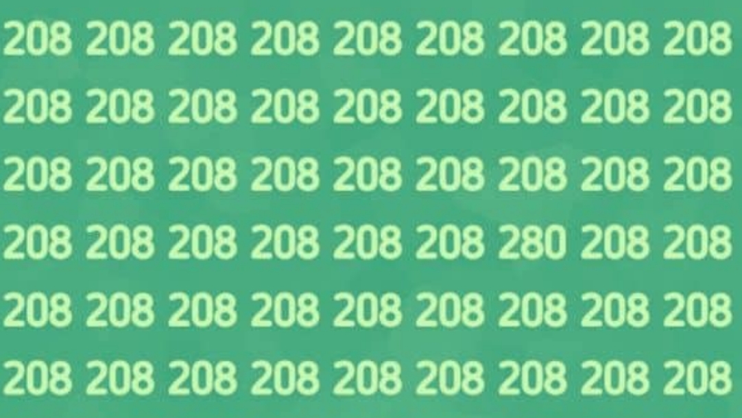 Iluzia optică a zilei | Găseşte numărul 280 ascuns în imagine în doar 10 secunde şi eşti un geniu