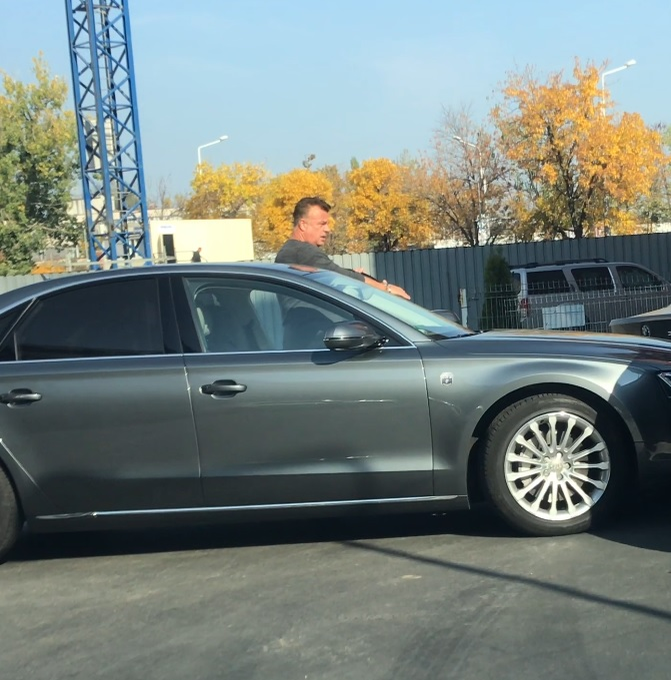 Adrian Enache și-a șifonat bolidul de lux proaspăt cumpărat