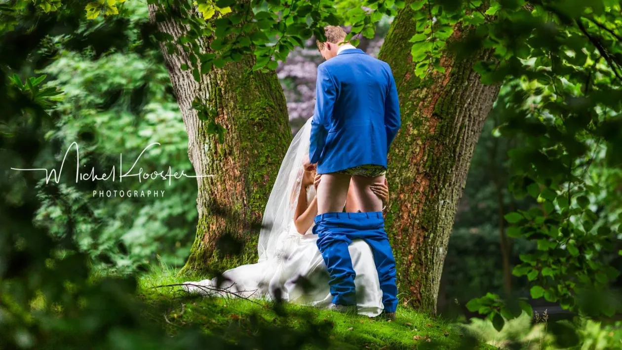 Fotografie de nuntă indecentă, făcută la cererea soacrei! Imaginea a devenit virală