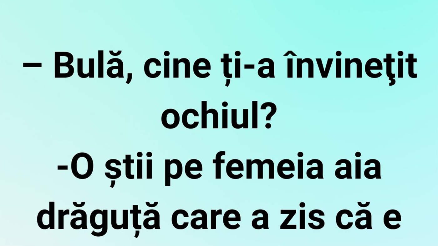 BANC | Cine i-a învinețit ochiul lui Bulă?
