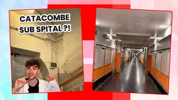 Ce a descoperit un student român în „catacombele” de sub un spital din Roma: „Sunt kilometri întregi”
