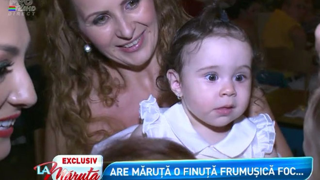 Fiica lui Pepe are fler de mică! Ce obiecte a ales micuta Maria la ruperea turtei: "Va fi o fata inteligenta"