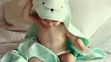 Detaliul cumplit din aceasta imagine! Ce s-a intamplat cu fetita dupa ce tatal ei a postat fotografia cu prima baita!