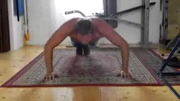 Clipe de cosmar pentru tatal “micului Hercule”! S-a accidentat in timpul unui antrenament!