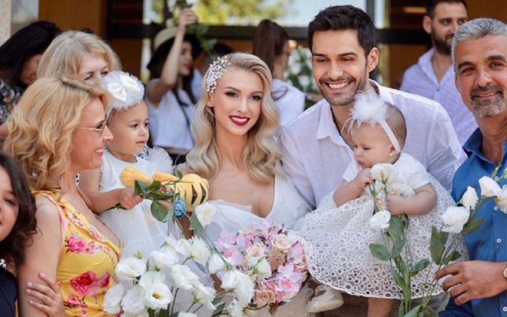 Andreea Bălan și George Burcea, la cununia civilă