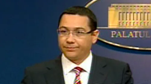 Premierul Victor Ponta: Decizia CCR va fi respectata, dar suntem obligati sa constatam efectele acestei decizii nedrepte