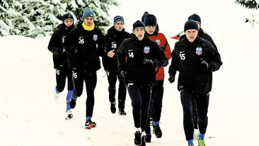 Bendeac are mare trecere la munte. Bujor si Nicusor alina greutatile stelistilor din cantonament