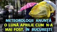 Meteorologii Accuweather anunță o lună aprilie cum n-a mai fost, în București. Cum va fi vremea de Paște